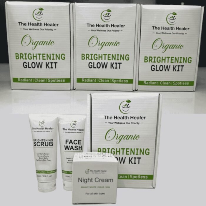 Health Healer Brightening Glow Kit, Face Wash, Scrub & Night Cream - Image 7