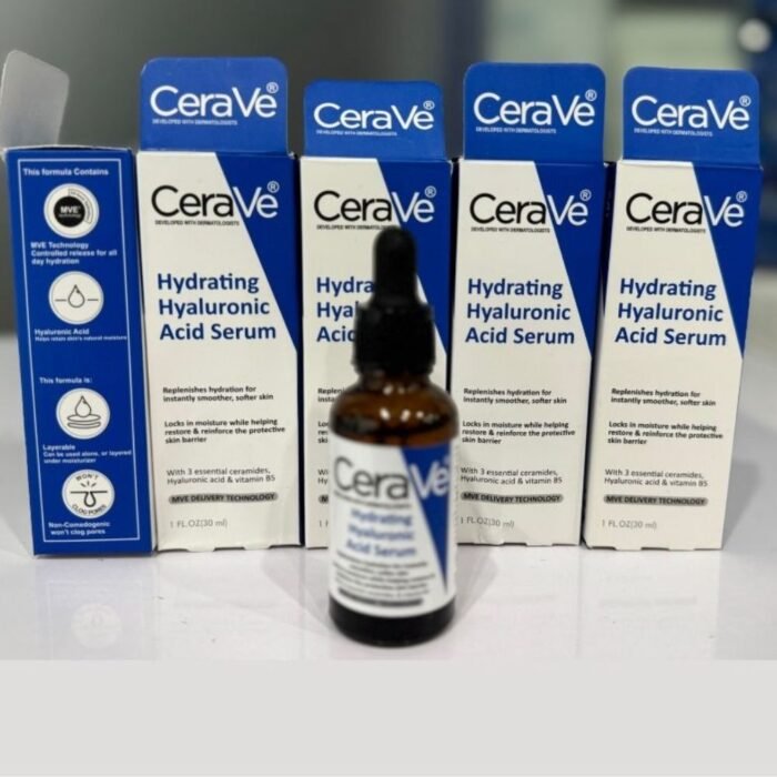 CeraVe Hyaluronic Acid Face Serum 30ml, Hydrating & Barrier Care - Image 2
