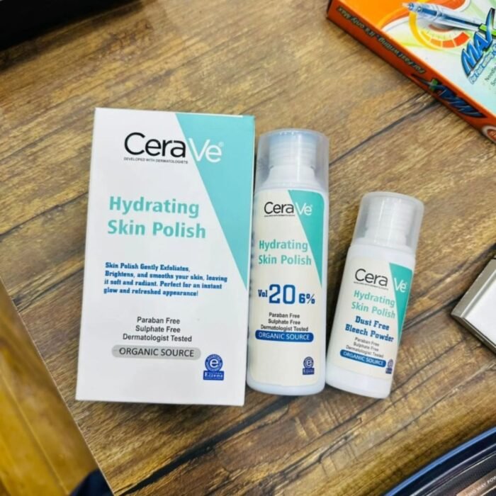 CeraVe Hydrating Skin Polish, Gentle Exfoliating & Moisturizing Face Scrub - Image 2