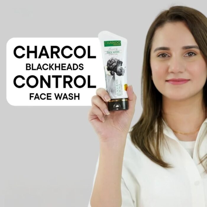 Chando Naturals Face Wash 100ml, Rice Milk, Aloe Vera, Charcoal, Neem, Mint & Lemon Cleansing Face Wash - Image 21