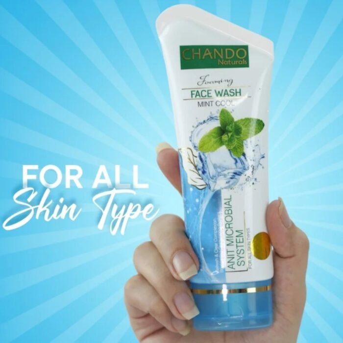 Chando Naturals Face Wash 100ml, Rice Milk, Aloe Vera, Charcoal, Neem, Mint & Lemon Cleansing Face Wash - Image 16