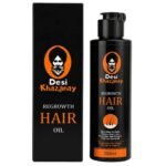 Desi Khazanay Regrowth Hair Oil, 25+ Herbs & Cold, Pressed Oils