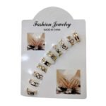 Elegant Pack of 10 Rings, Stylish Fashion Rings for Women - Image 3