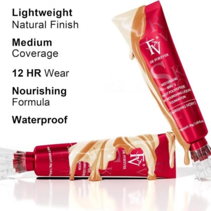 FV Liquid Foundation 30g, Full Coverage Matte Finish & Long-Lasting - Image 5