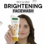 Chando Rice & Milk Brightening Face Wash 100ml, Gentle Cleanser for Radiant & Glowing Skin - Image 2