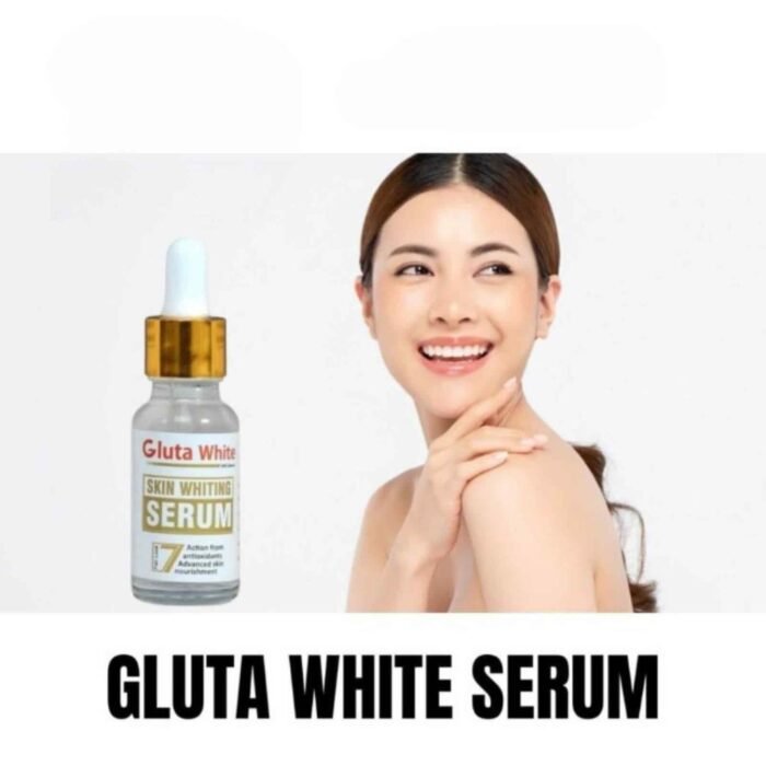 Gluta White Face Glowing Serum 30ml,  Glutathione Brightening & Hydrating Skincare - Image 3
