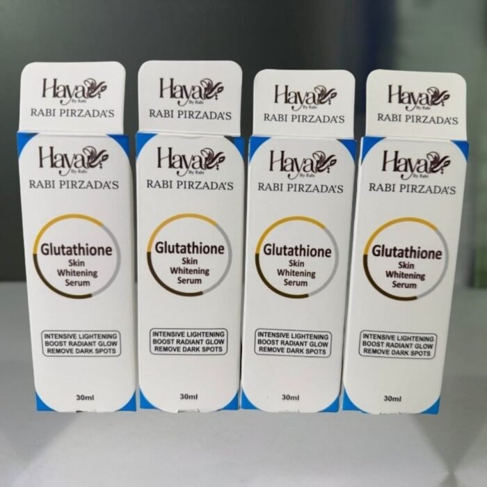 Haya Glutathione Skin Whitening Serum 30ml, Brightening & Dark Spot Care - Image 4