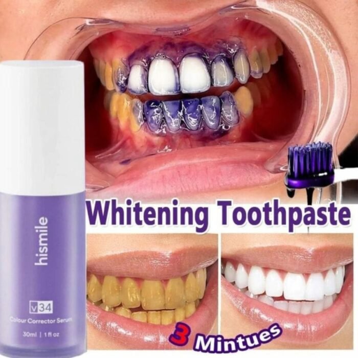 Hismile V34 Color Corrector Serum 30ml, Teeth Brightening - Image 2