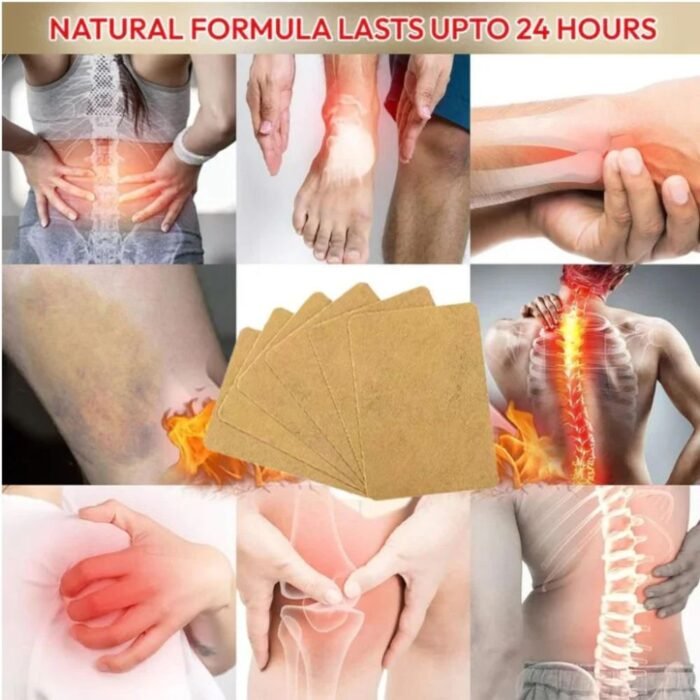 Japanese Pain Relief Patch 5 Pack, Herbal Joint & Muscle Relief - Image 6