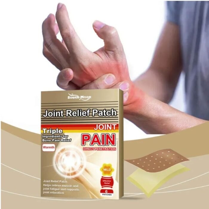 Japanese Pain Relief Patch 5 Pack, Herbal Joint & Muscle Relief - Image 5