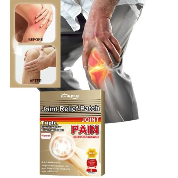 Japanese Pain Relief Patch 5 Pack, Herbal Joint & Muscle Relief - Image 4