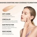 Kashees Eventone Liquid Foundation 30ml, High Coverage & Long-Lasting Makeup - Image 6