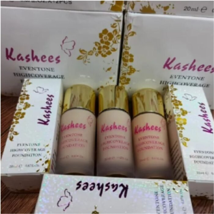 Kashees Eventone Liquid Foundation 30ml, High Coverage & Long-Lasting Makeup - Image 4