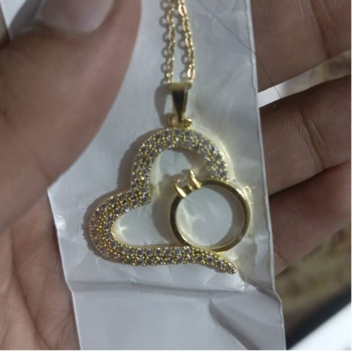 Korean Heart Locket With Ring 3