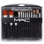 Mac Beauty Makeup Brush Set 12,Piece Professional Makeup Tool Kit, Soft Synthetic Bristles