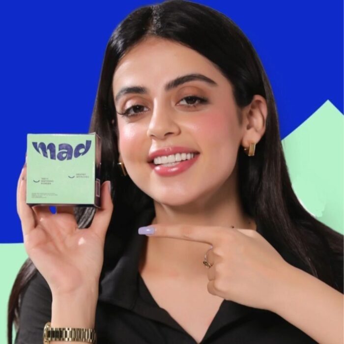 Mad Dental Care Teeth Whitening Powder, Enamel-Safe Oral Care Formula - Image 2