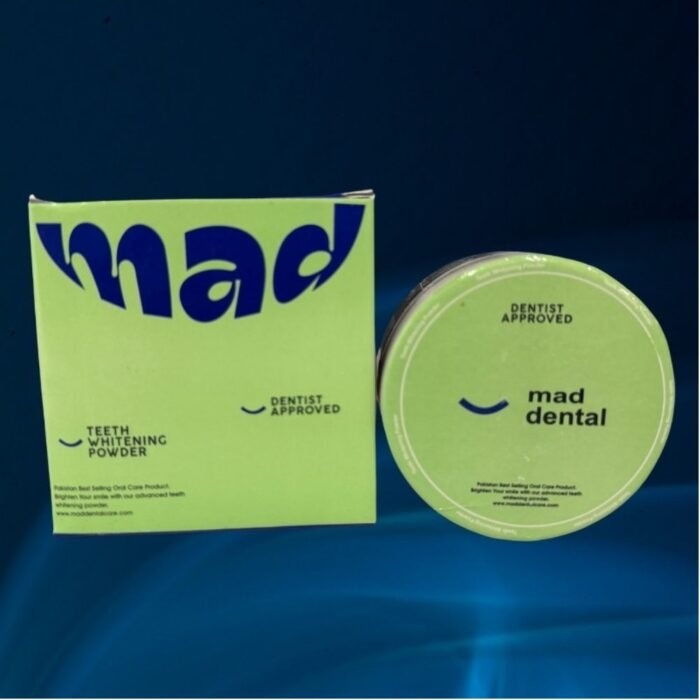 Mad Dental Care Teeth Whitening Powder, Enamel-Safe Oral Care Formula - Image 3