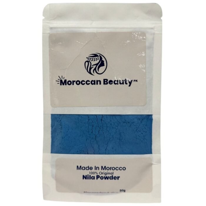 Moroccan Beauty Blue Nila Powder 50g, Natural Skin Care & Brightening Powder - Image 3