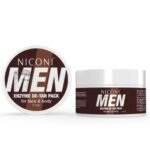 NICONI Men Enzyme De-Tan Pack 300g, Face & Body Tan Removal - Image 3