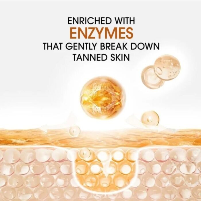 NICONI Men Enzyme De-Tan Pack 300g, Face & Body Tan Removal - Image 5