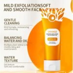 Orange Enzymes Exfoliating Brightening Gel LF16-35, Gentle Face Scrub - Image 2
