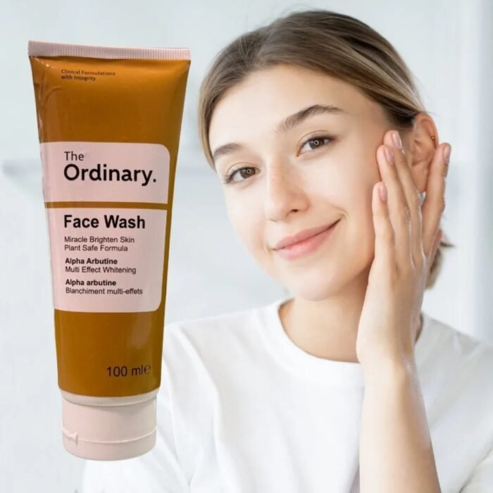 Ordinary Face Wash with Alpha Arbutin 100ml, Hydrating Brightening Cleanser for All Skin Types - Image 4