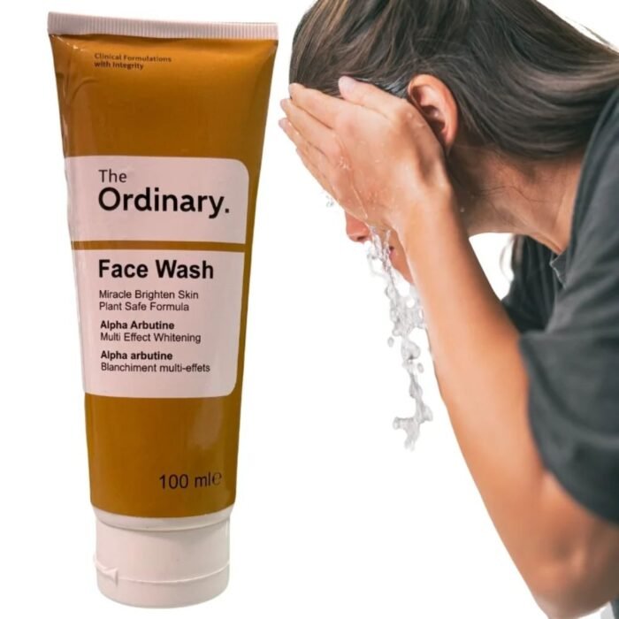 Ordinary Face Wash with Alpha Arbutin 100ml, Hydrating Brightening Cleanser for All Skin Types - Image 3