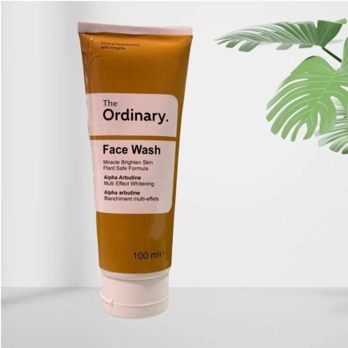Ordinary Face Wash with Alpha Arbutin 100ml, Hydrating Brightening Cleanser for All Skin Types - Image 2