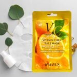 O’Mayln Vitamin C Gel Face Mask 30ml Pack of 2, Brightening & Hydrating - Image 3