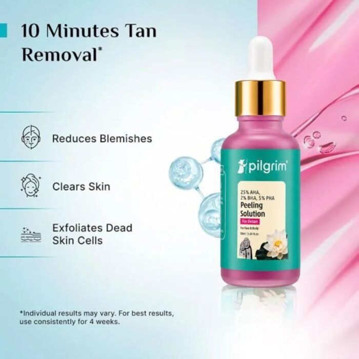 Pilgrim 32% AHA BHA PHA Peeling Solution 30ml, Facial Peel - Image 4
