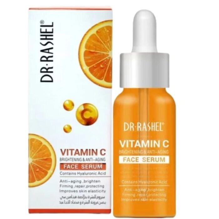 Dr. Rashel Vitamin C Brightening & Anti-Aging Face Serum 30ml, Radiance & Anti-Wrinkle - Image 4