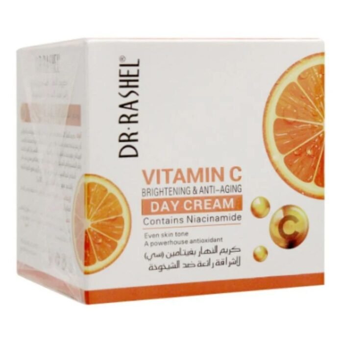 Dr. Rashel Vitamin C Brightening & Anti-Aging Day Cream 50g, SPF Protection - Image 3