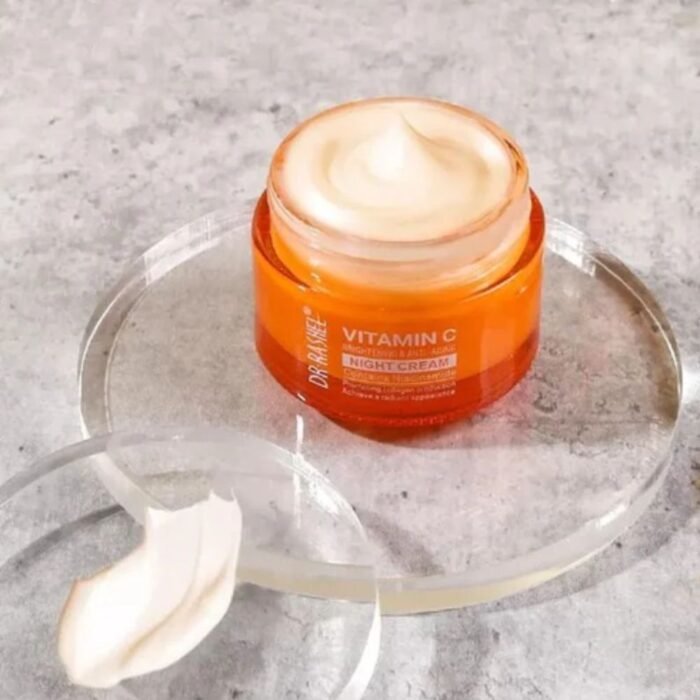 Dr. Rashel Vitamin C Brightening & Anti-Aging Night Cream 50g, Skin Renewal Moisturizer - Image 2