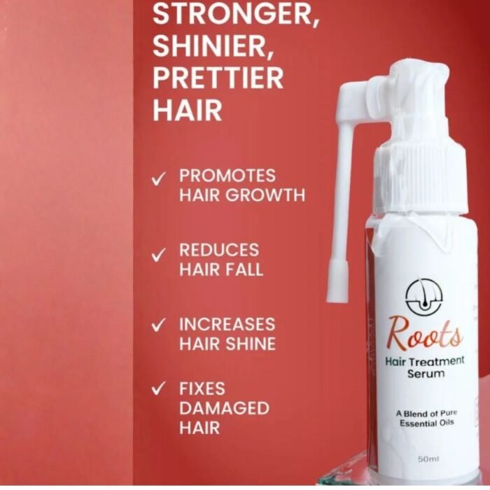 Roots Hair Treatment Serum 50ml, Hair Growth & Nourishing Serum for Men & Women - Image 6