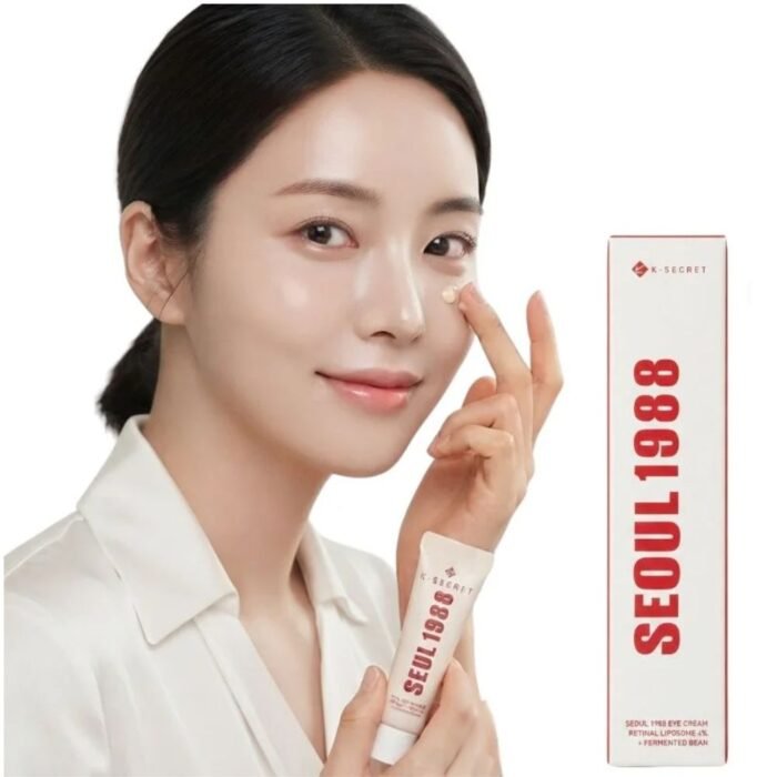 SEOUL 1988 Black Ginseng Retinal Cream, Korean Anti-Aging Face Cream - Image 4