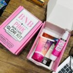 BNB Pink Face Glow Kit, 3-in-1 Facial Wash, Saffron Mask & SPF - Image 5