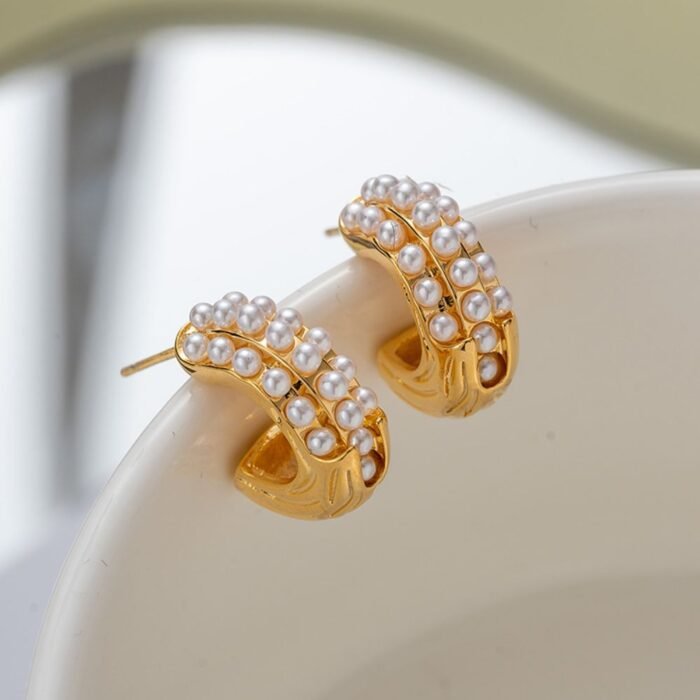Pearl Bali Earrings
