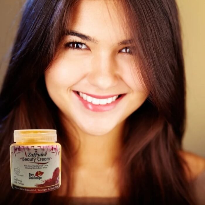 Zafrani Beauty Cream 100g, Anti Acne, Freckle, Dark Circle & Whitening Glow - Image 4