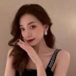 Korean Luxury Zirconium Hoop Earrings for Girls, Golden & Silver - Image 3