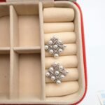 Pearl Square Korean Earrings,Elegant Women’s Fashion Jewelry - Image 2