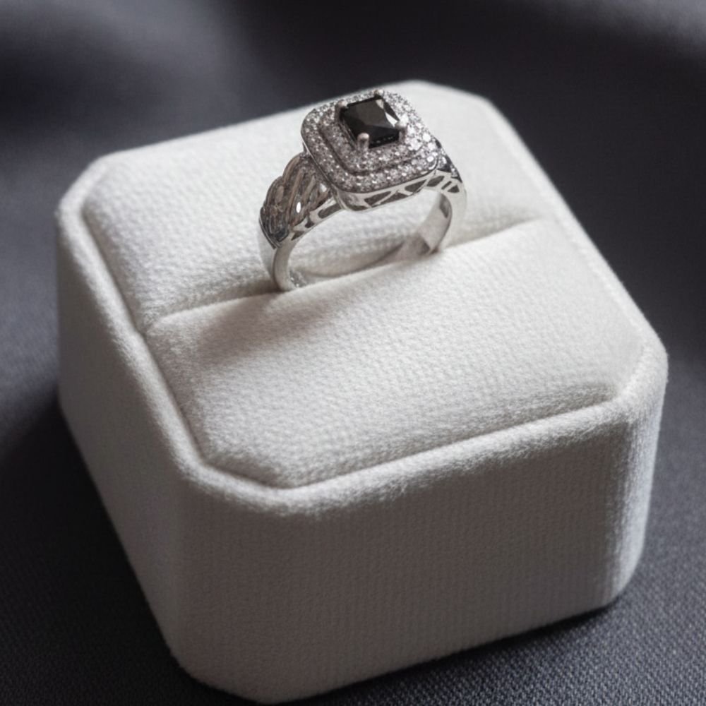 sparkling-zircon-rings-women (2) Sparkling Zircon Rings for Women, Adjustable Crystal Fashion Rings - Image 1