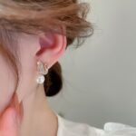 Swan Pearl Earrings 2